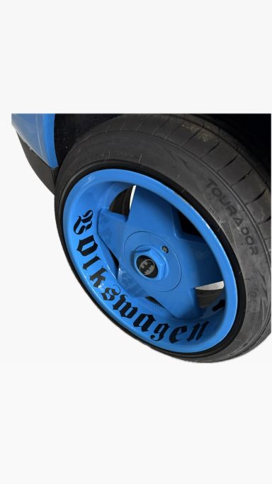 Felgen Aufkleber in Carbon Optik