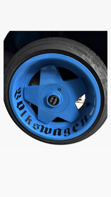 Felgen Aufkleber in Carbon Optik